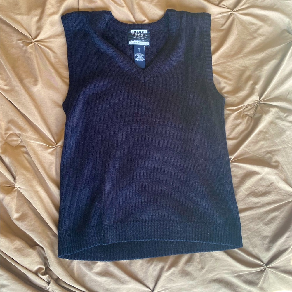 Navy blue vest